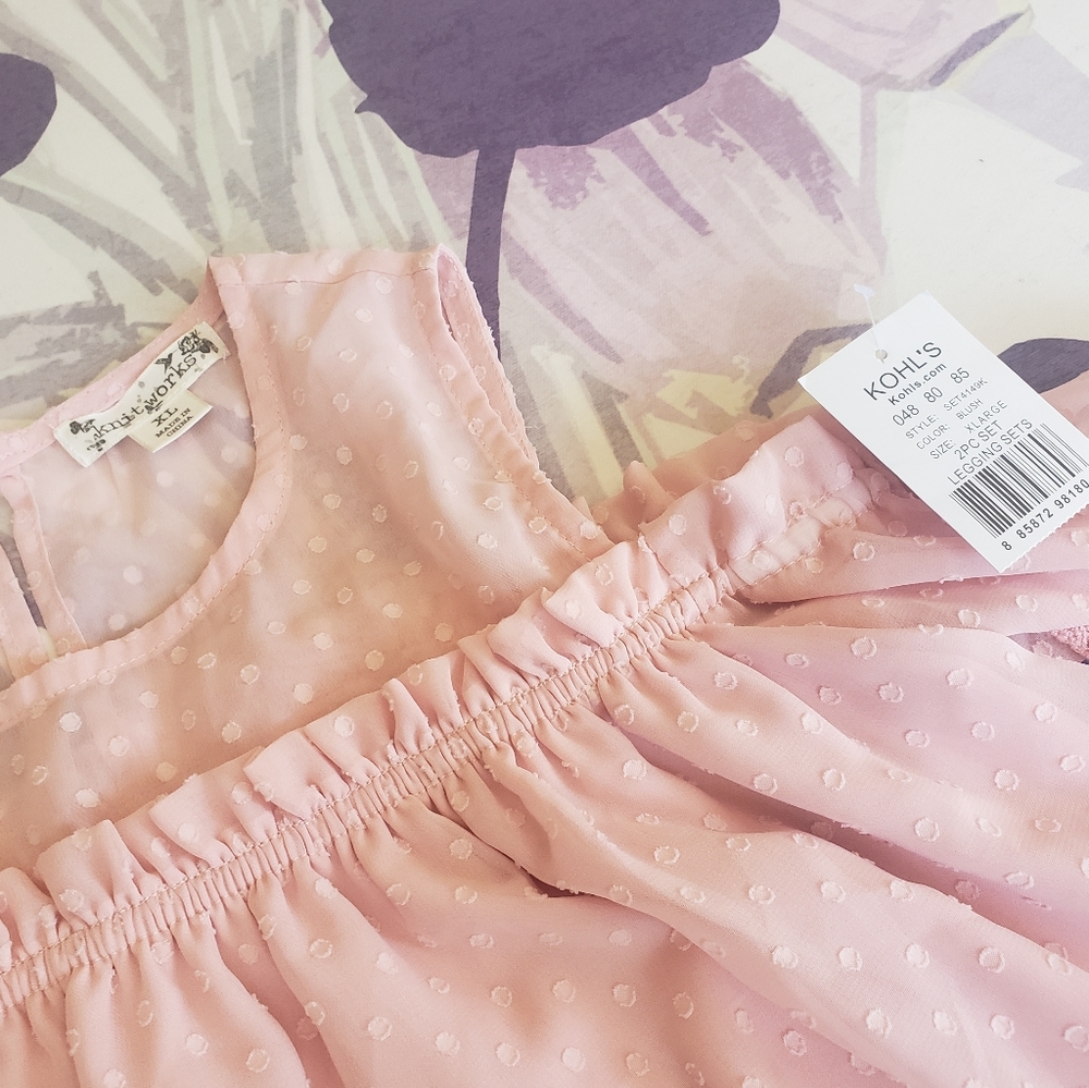 NWT New Girls Pink - Shoulder Showing